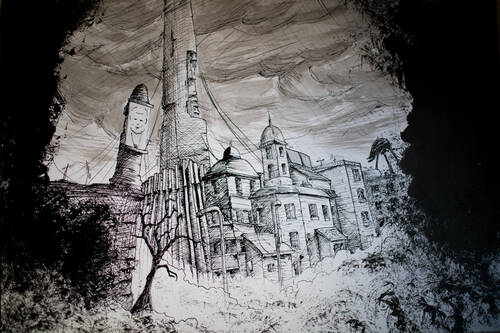 Drawing of city-17