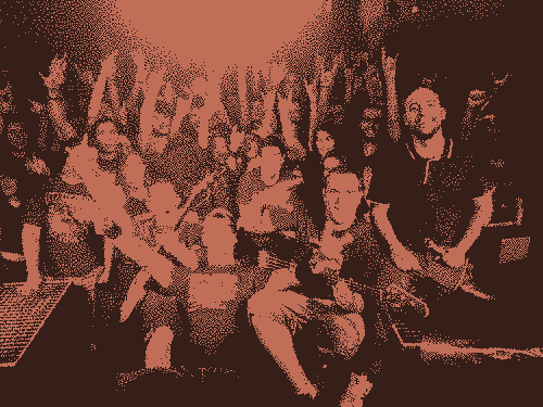 Selfie avec le public lors d’un concert de Nico avec son groupe