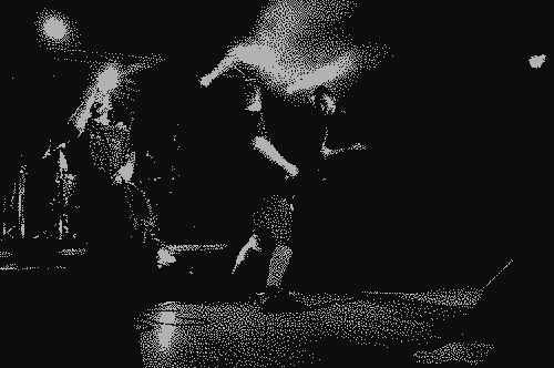 Concert de Nico avec son groupe