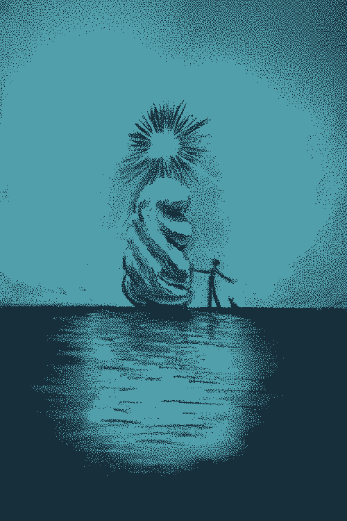 Dessin complet de la ‘Roche Inconnue’